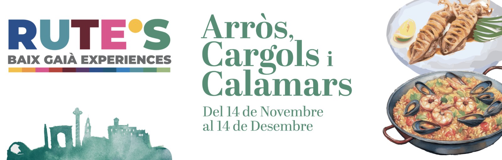 Arròs, cargols i calamars AL BAIX GAIÀ
