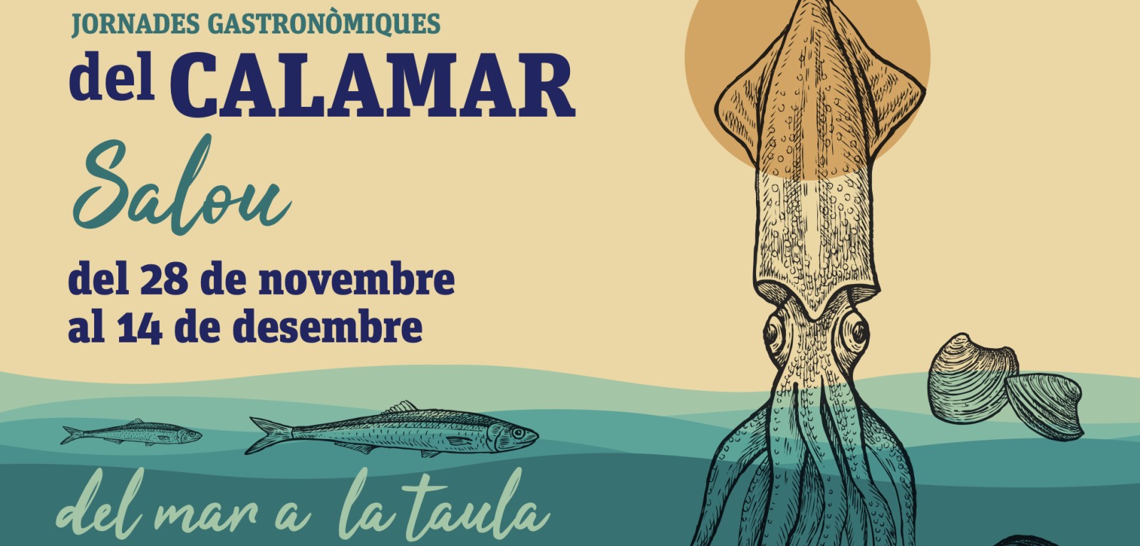 Calamar de Salou del mar a la taula